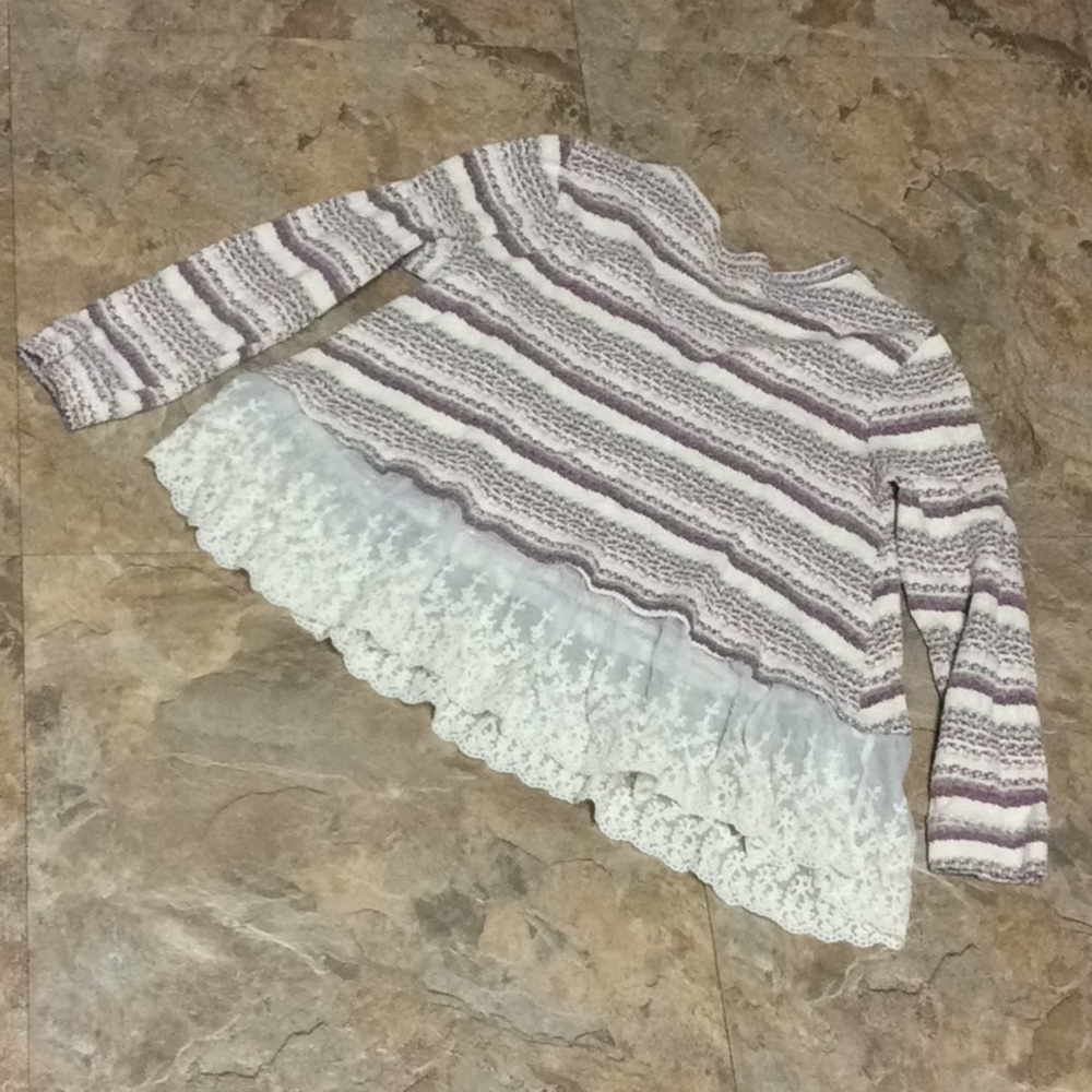 ⚠️ Last chance! Altar'd State knit top with lace bottom - Picture 5 of 7